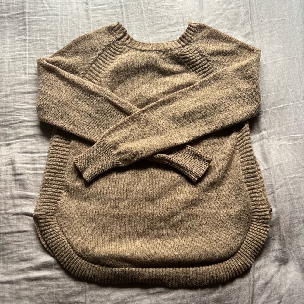 Women's Tan Sweater